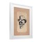 Stupell Industries Vintage Cowboy Skull Framed Print Under Glass, design by Arlington Prints
